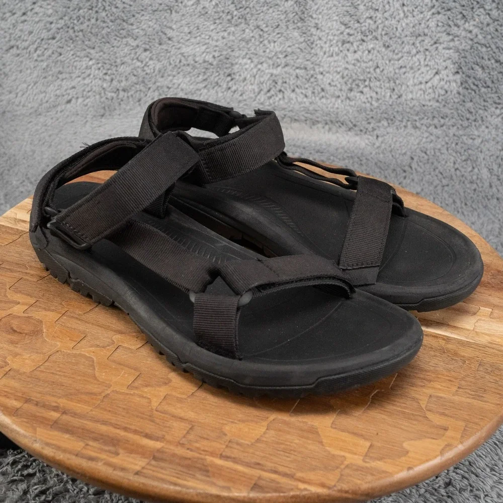 Teva Hurricane XLT2 Sandals Mens 9 Black Good Sport Outdoor 1019234